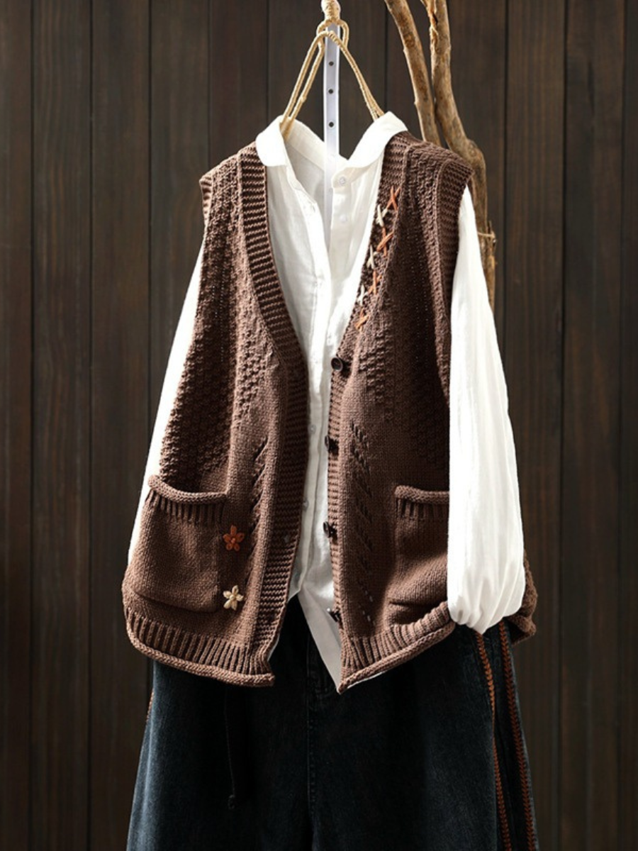 Florianne™ - Knitted Vest