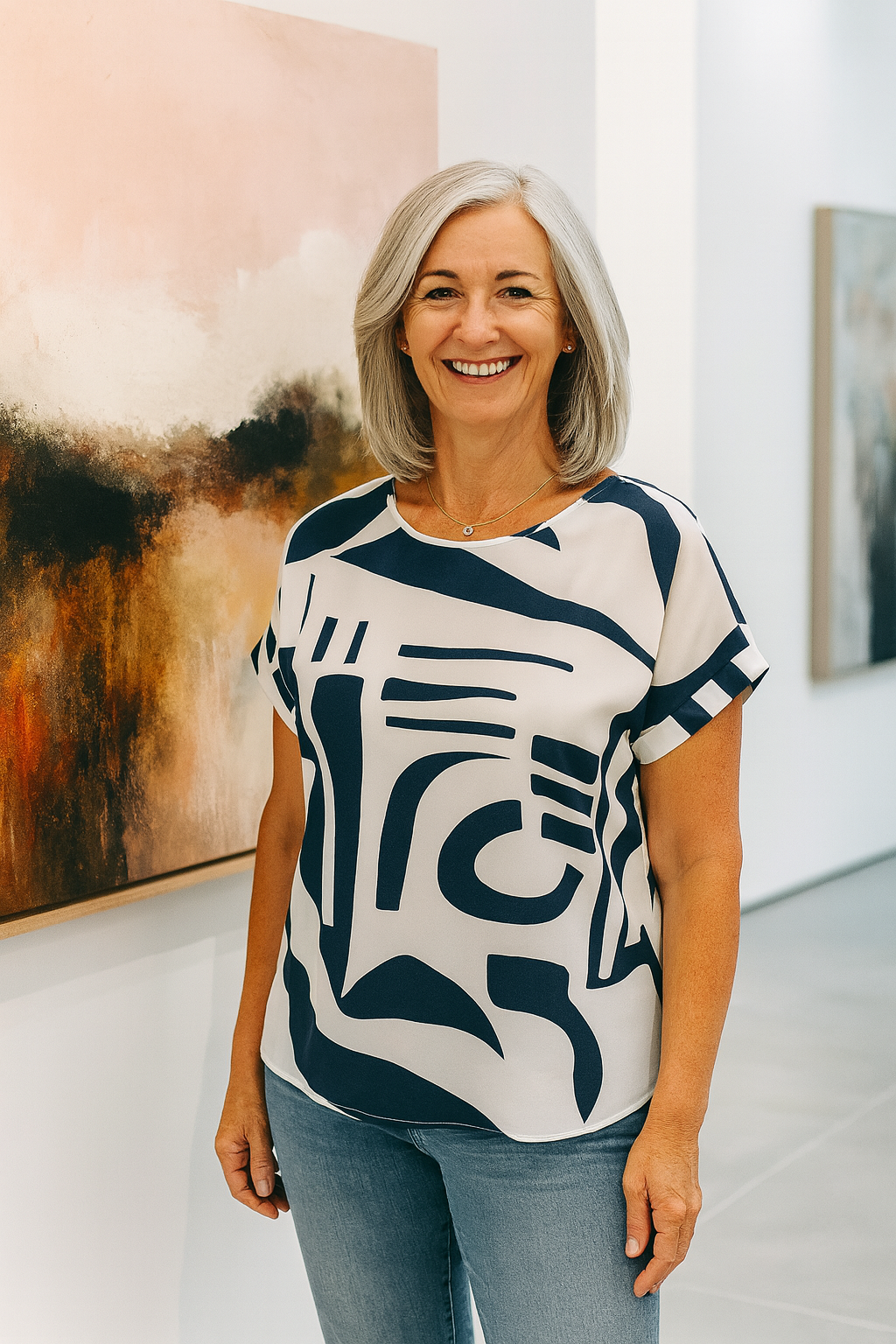 Nova | Artistic Flow Top – Light, Flattering & Carefree