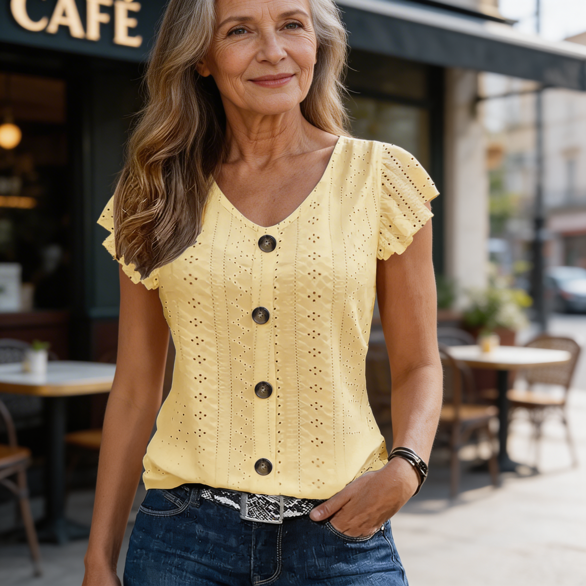 Karen | Easy Confidence Blouse