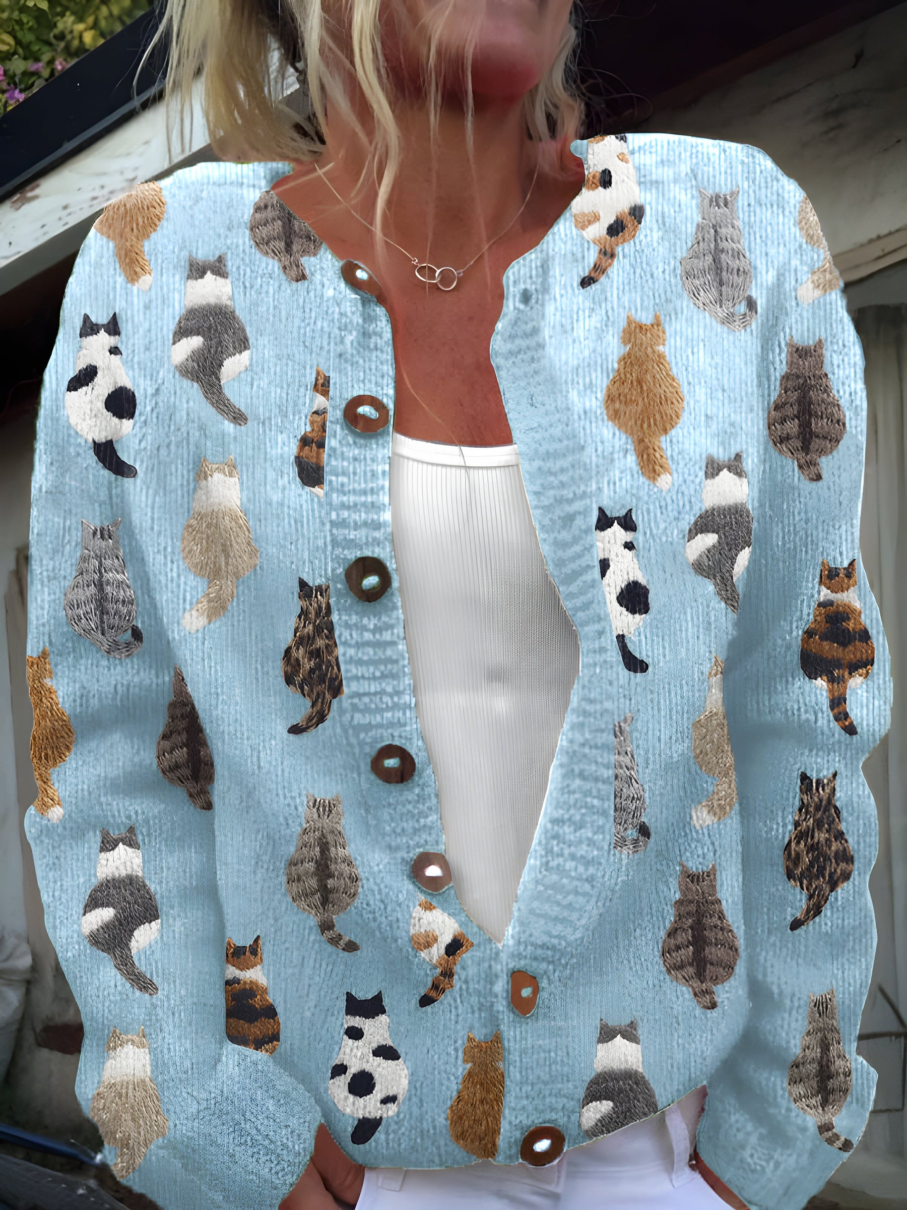 Kiki™ Artistic Knit Cardigan