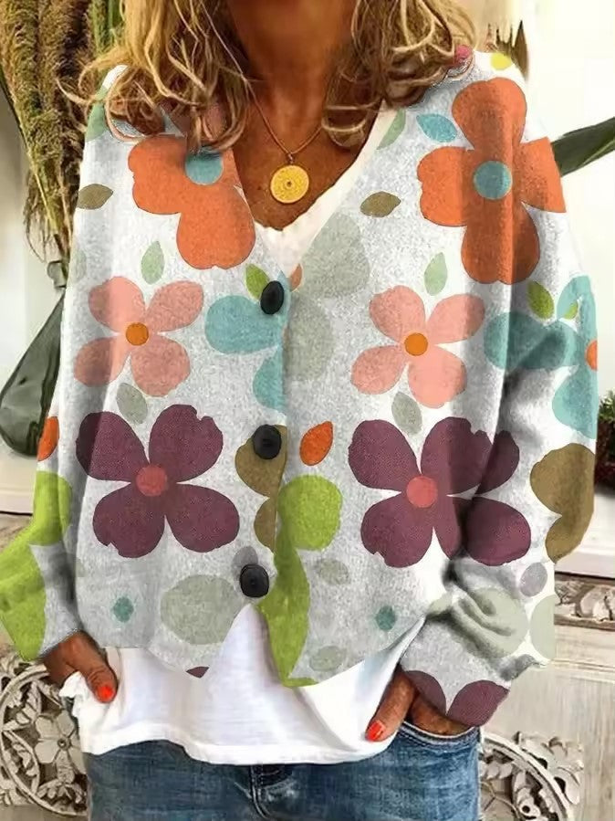 Hana - Colorful Comfortable Knitted Sweater