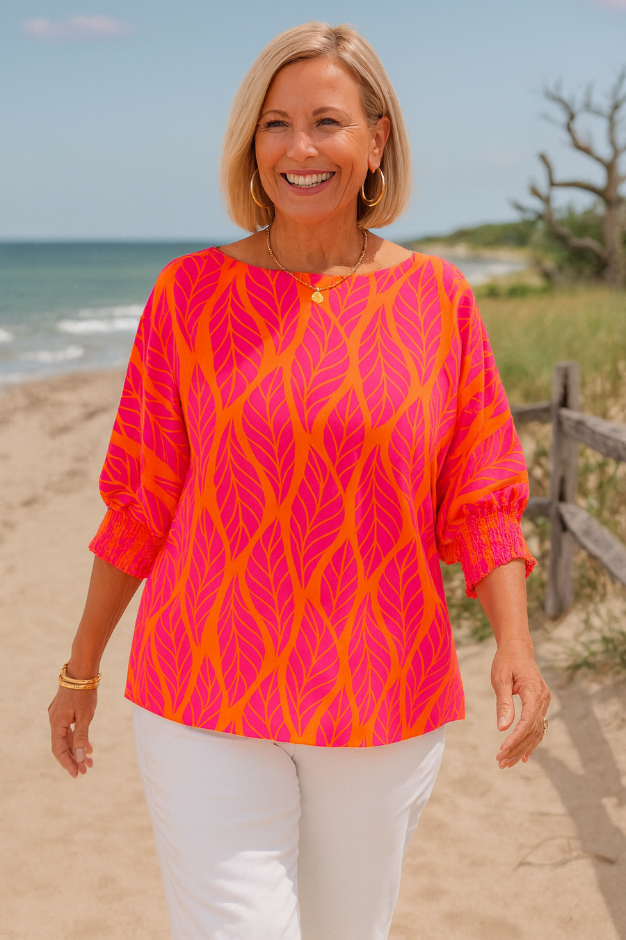 Elandra| FlatterFit Blouse – Confidence, Comfort & Coverage