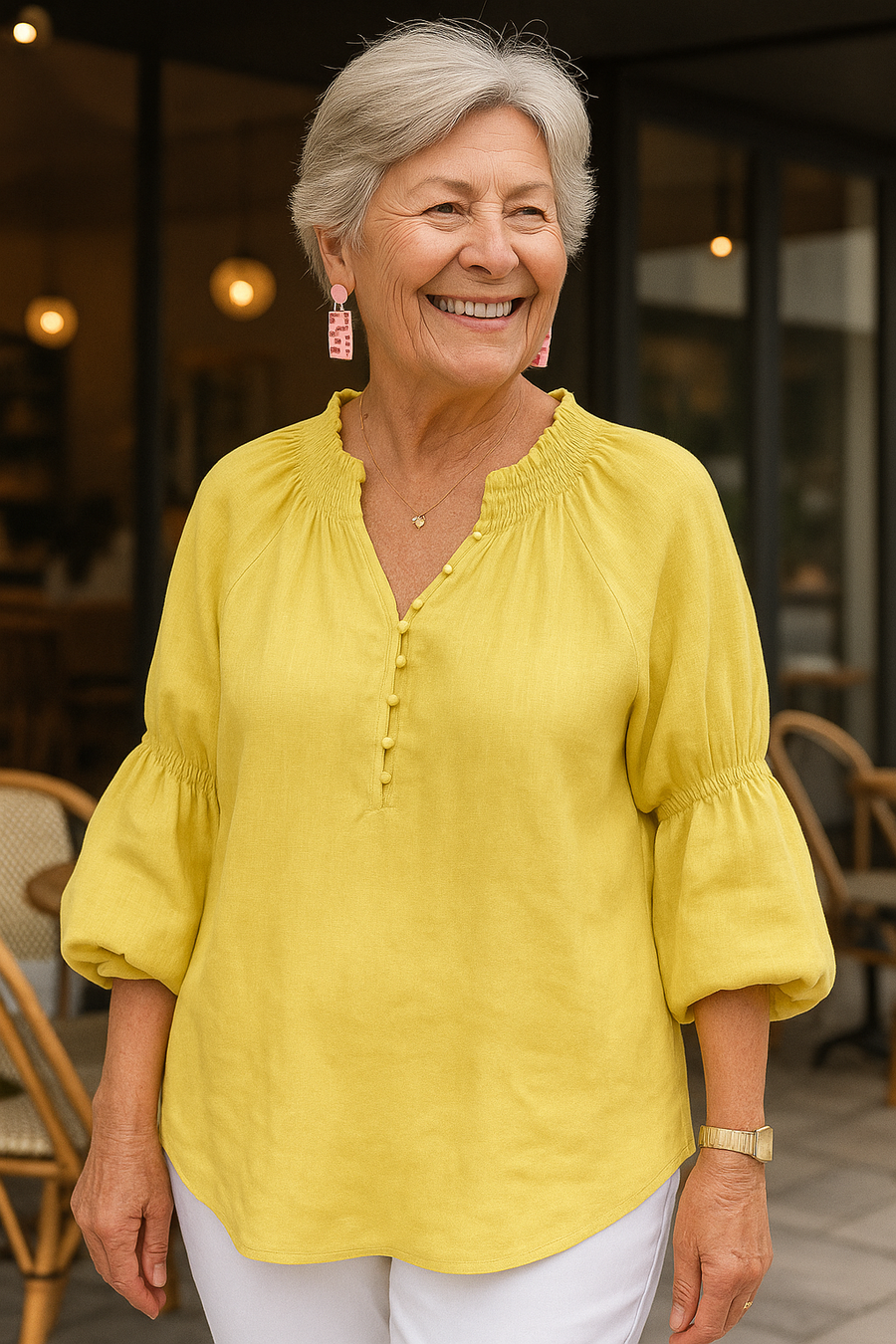 Idra Blouse – breezy comfort meets timeless style