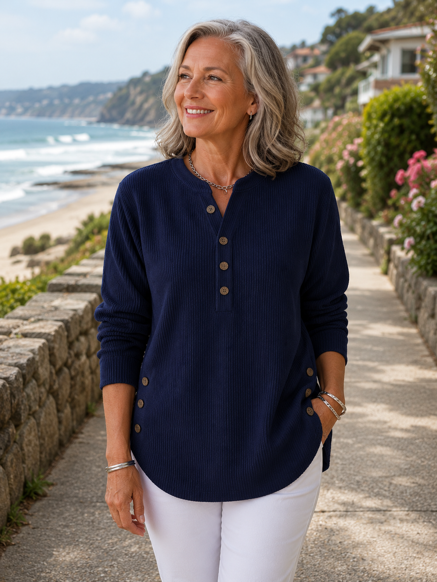Harper | Ribbed Comfort Top