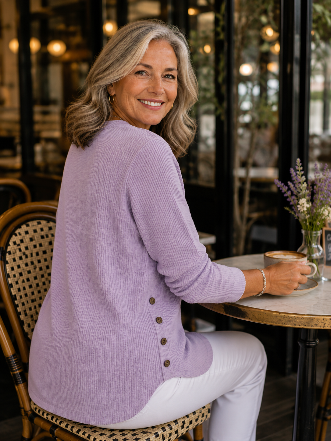 Harper | Ribbed Comfort Top
