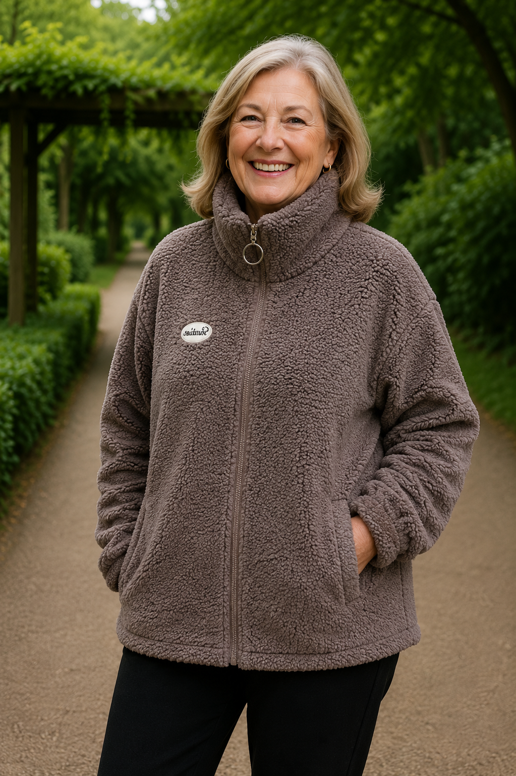 Elora | Zip Fleece Vest