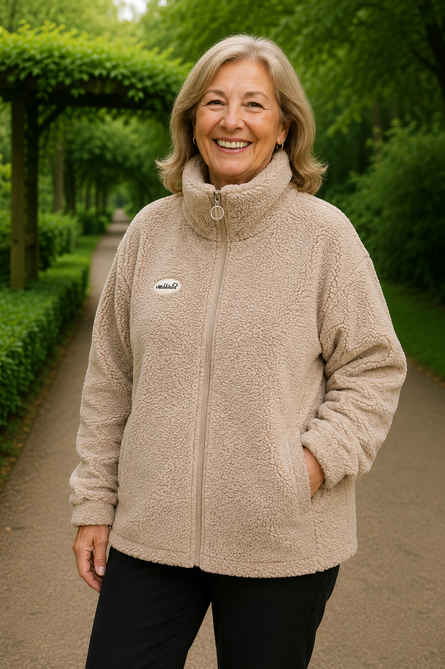 Elora | Zip Fleece Vest