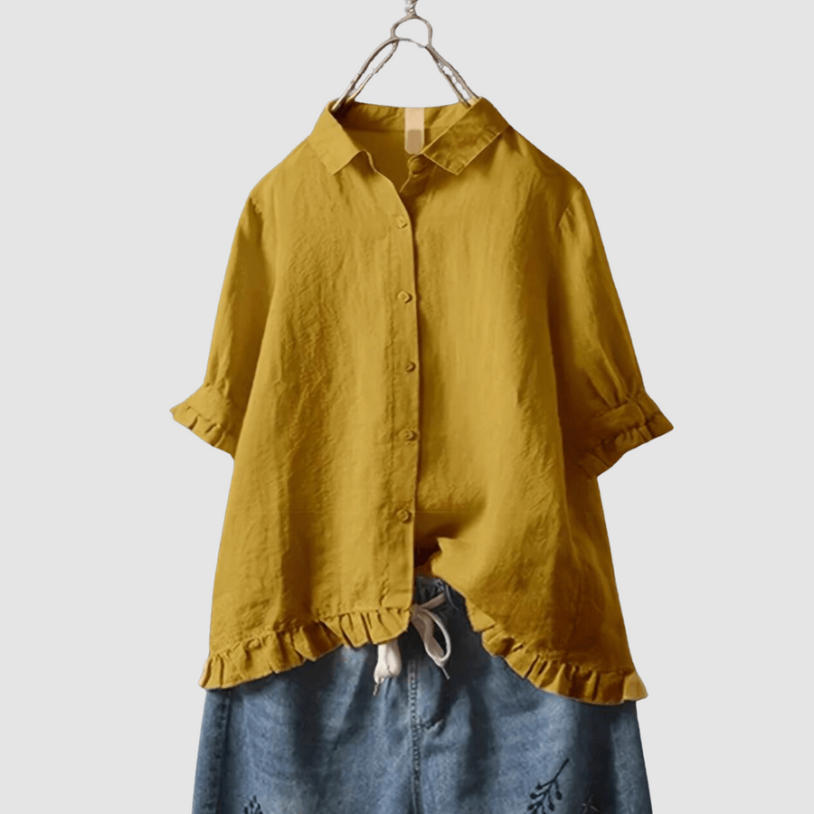 Elora | Breezy Comfort Blouse – Made for Real Days & Real Women