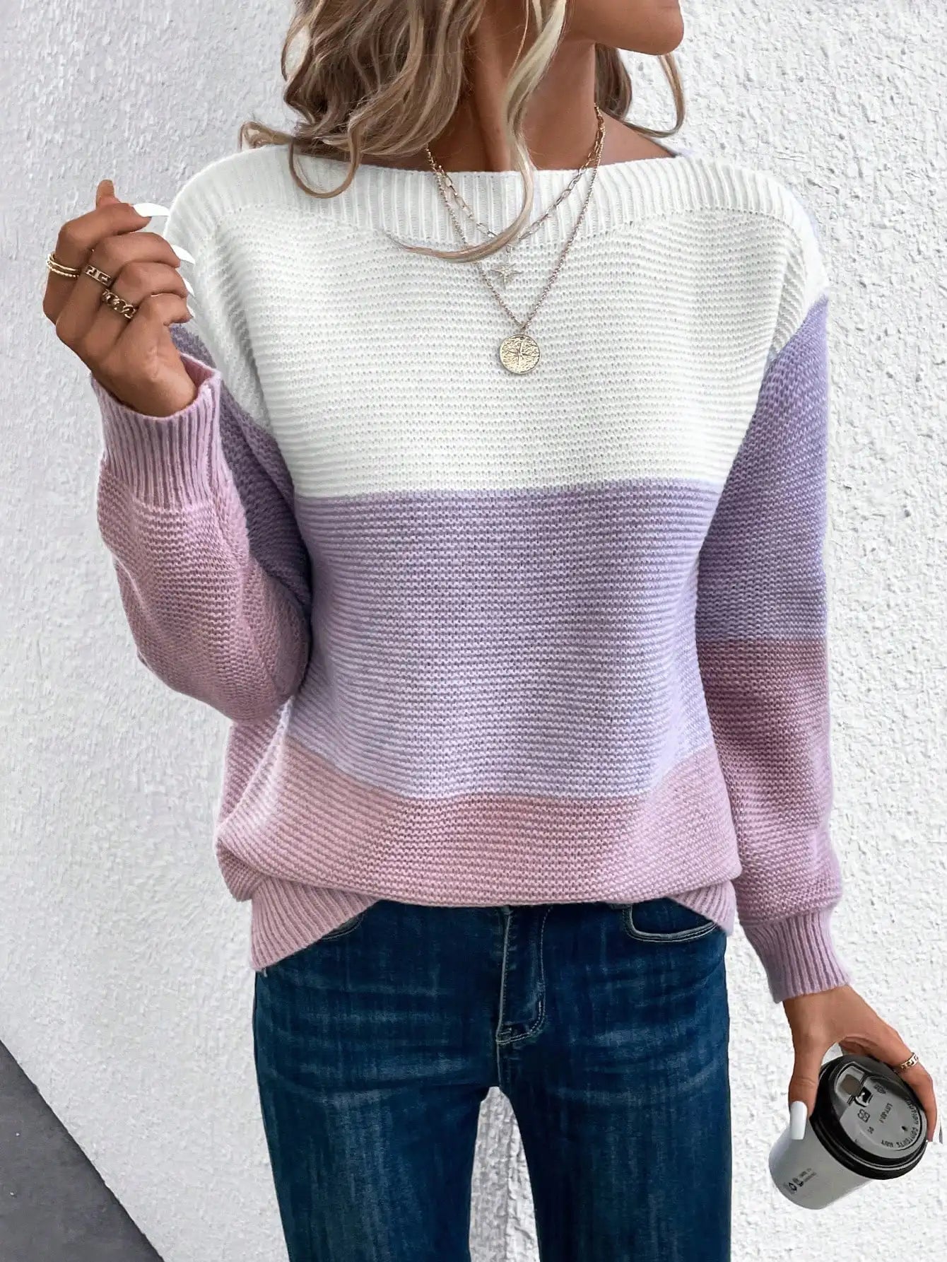 Fenella - Ombre Knit Jumper