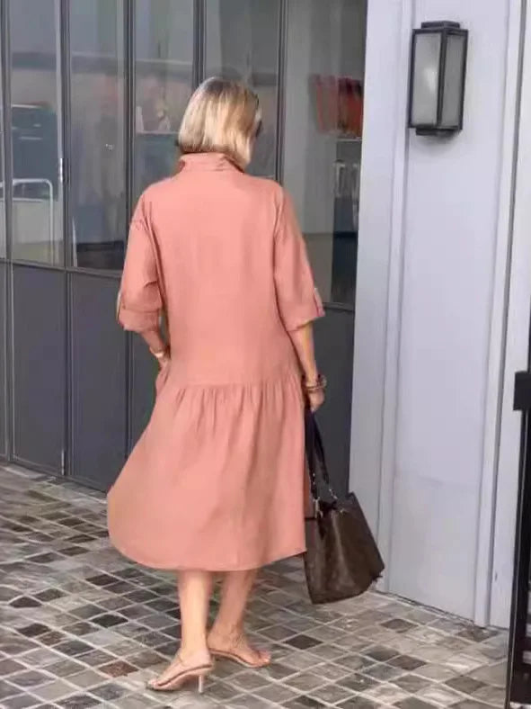 Marvelle | Breeze Midi Dress — Effortless Elegance, Everyday Ease