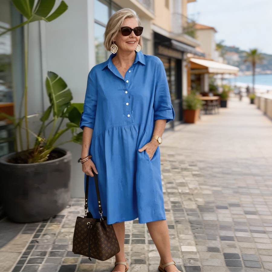 Marvelle | Breeze Midi Dress — Effortless Elegance, Everyday Ease