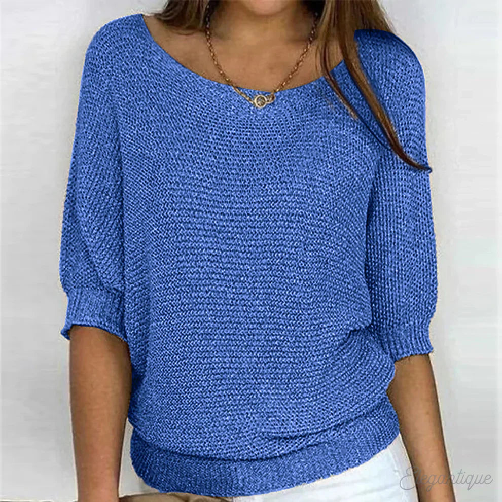 Georgia - Relaxed Knit Top