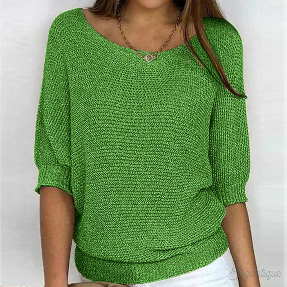 Georgia - Relaxed Knit Top